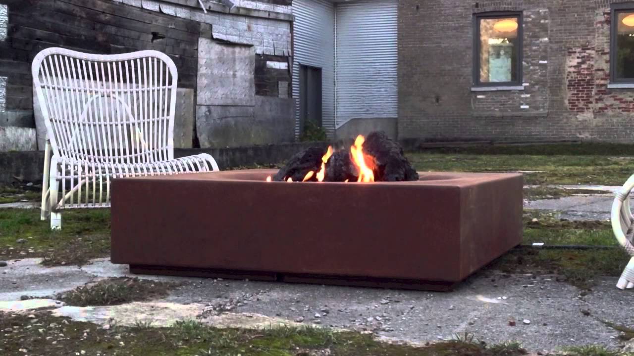 AHL corten steel firepit ourdoor