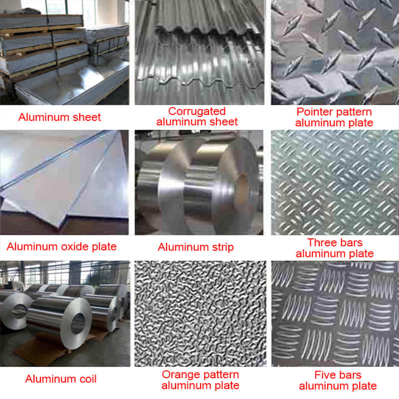 aluminum sheet types