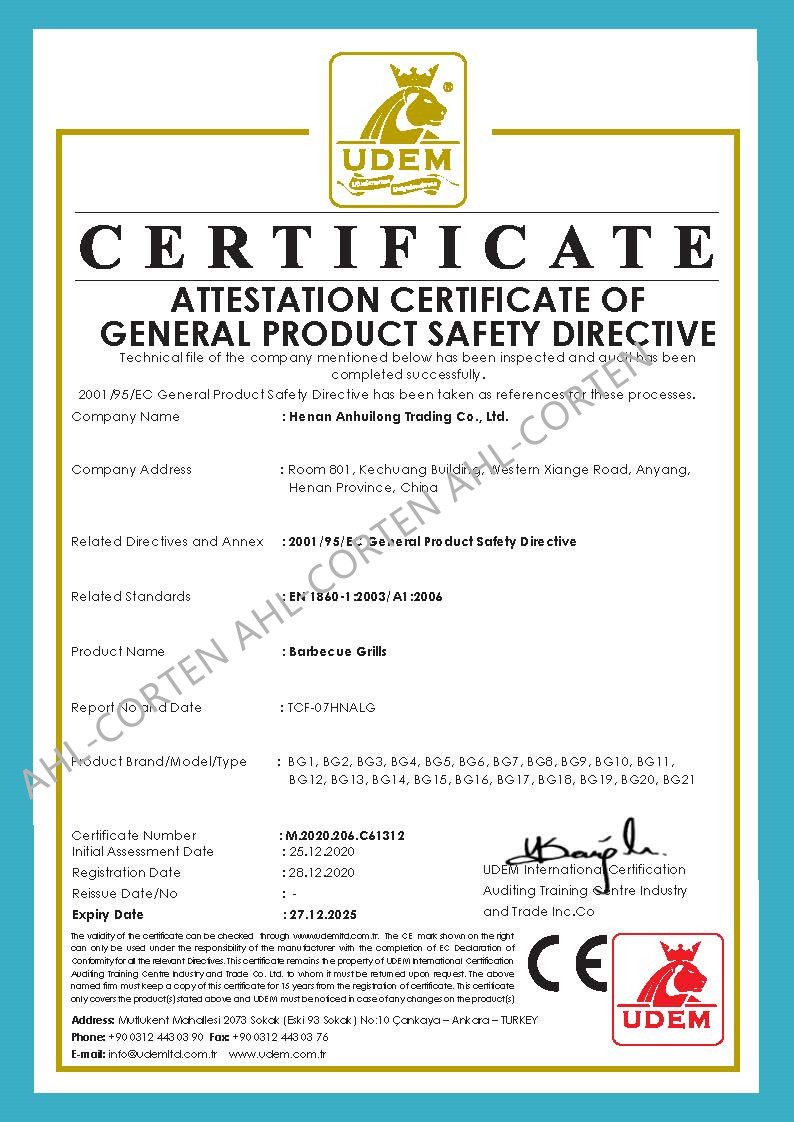 CE certificate