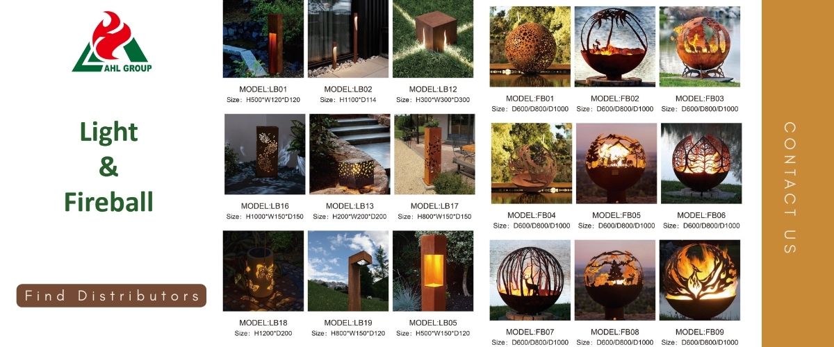 Weathering Steel Lights