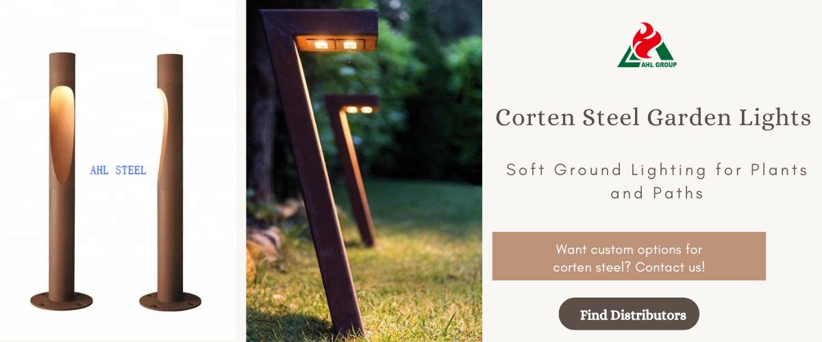 Weathering Steel Lights