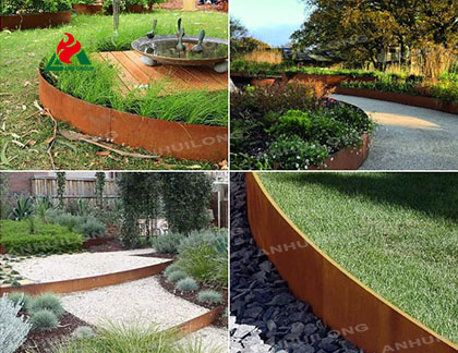 corten steel edging for sale