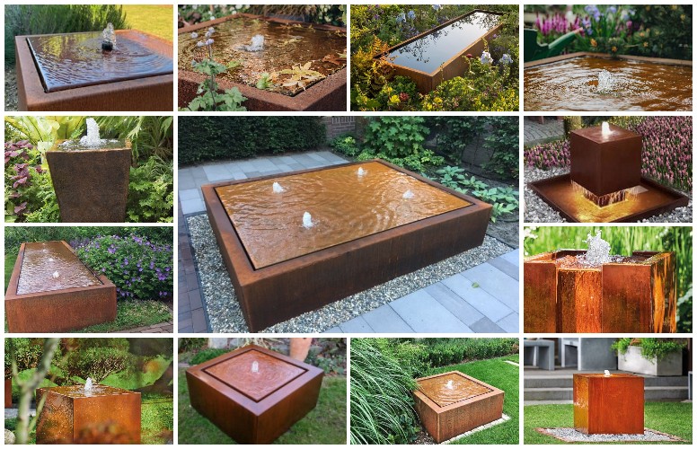 corten water table