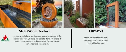 Choosing the Right Corten Water Feature for Your Space