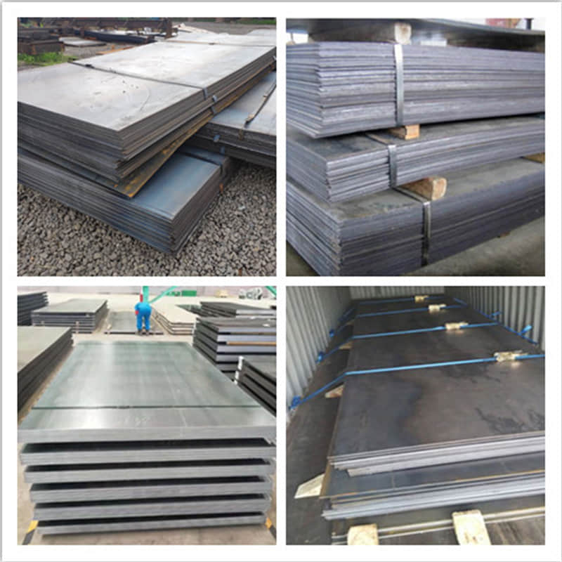 Pipeline steel plate packing