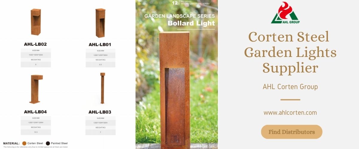 corten steel lights for sale