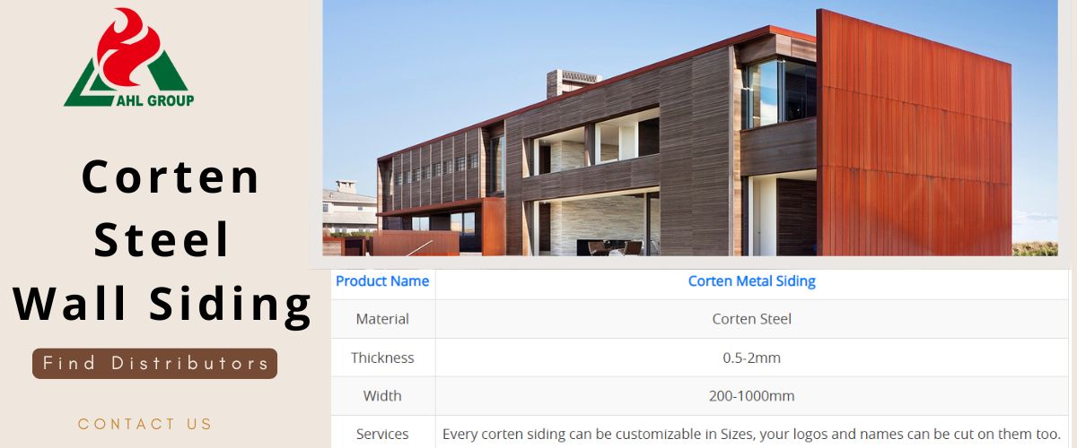 corten steel roof siding