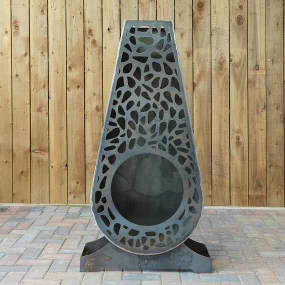 corten steel fireplace03