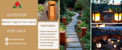 Corten Steel Lights Landscape Design Guide