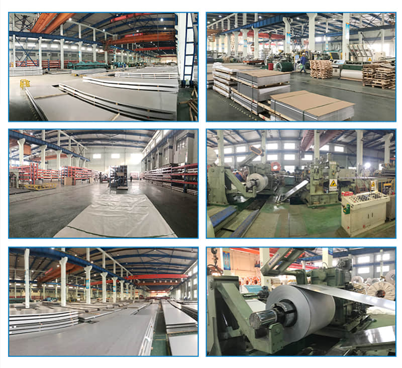 stainless steel sheet factory and workshop
