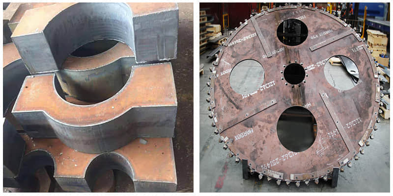 steel cutting parts