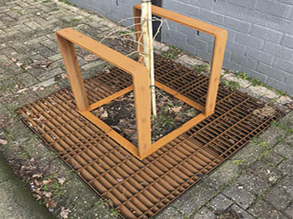 steel tree grates